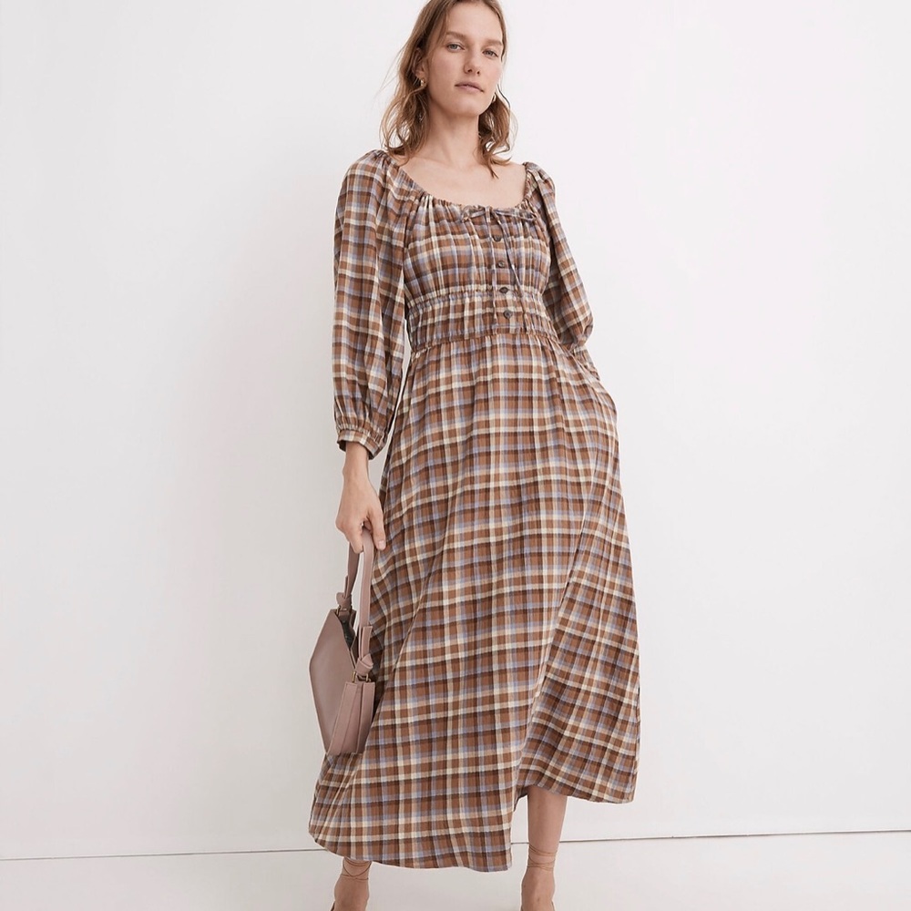 Madewell - Gauze Sophia Midi Dress - Size S